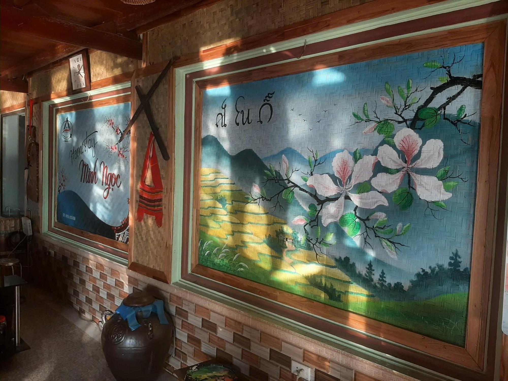 Minh Ngoc Homestay Dien Bien Phu Ban Him Lom Bagian luar foto
